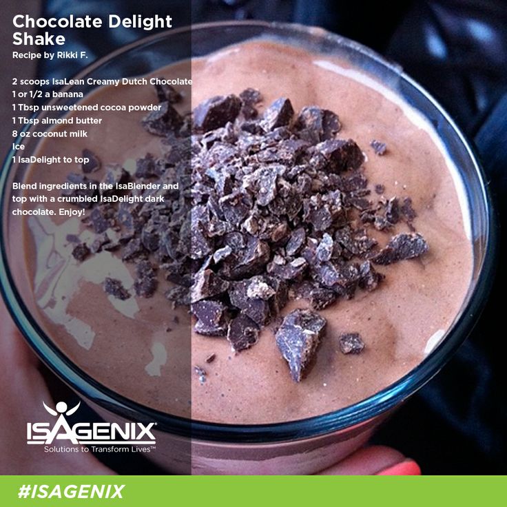 Isagenix Chocolate Delight Shake